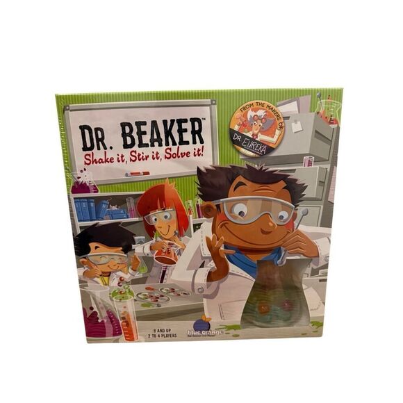 Brand New Sealed Blue Orange USA Dr. Beaker’s Laboratory Shake It Stir It - Picture 2 of 3